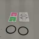 [2 Pack] BININIU Magnetic Car Wall Mount Magnet Ring Holder Stand for iPhone 16 15 14 13 12, Adhensive Wall-Sticker Car/Tesla Model Dashboard Mount for iPhone 12-16 Mini Pro Max