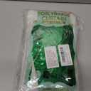 Sumind 4 Pack Foil Curtains Metallic Fringe Shimmer Curtain for Birthday Wedding Party Christmas Decorations (Red and Green)