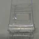 No Mess Automatic Bird Feeder for Cage - Parrot Feeder Inside Cage With Clear Perch and Acrylic Seed Food Container