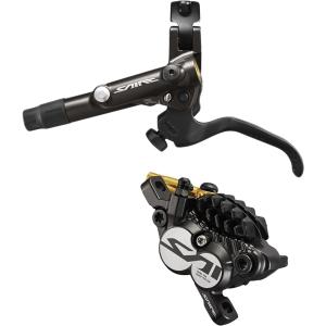 Shimano Saint BL-M820-B/BR-M820 Disc Brake and Lever - Front, Hydraulic, Post Mount, Finned Metal Pads, Black