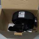 BOBEN Heat Powered Wood Stove Fan with Oscillating Function for Enhanced Heating, with Thermometer