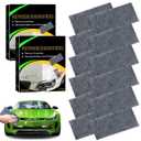 Nanosparkle 12 Pcs Car Scratch Remover, Multipurpose Paint Restore Cloth for Surface Polishing