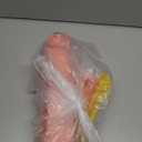 32 oz Glass Water Bottles with 2 Lids-Handle Spout Lid & Straw Lid, 1 Liter Motivational Borosilicate Water Bottle with Time Marker and Silicone Sleeve,Leakproof-Pink-1 Pack