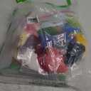 LAPATAIN Latch Hook Kits for Adults,Hummingbird Pattern Color Printed Canvas DIY Throw Pillow Cover,Beginners Handmade Needlework Crafts Home Decoration 17x17inch NP3