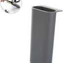 Ciieeo Creative Diy Screen Pen Holder Set with Strong Adhesive for Computer Monitor and Desk Space-Saving Desktop Organizers for Office Supplies Easy to Remove without Surface Damage 3 Pieces Gray