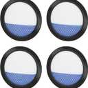 Replacement Filter Compatible with Eureka NEC180 NEC380 NEC280TL NEC480 NEC185 NEC186 NEC190 NEC285GR RapidClean Pro Cordless Vacuum (4 Pack)