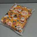 ANGELGGH Matching Family Christmas Onesie Pajamas, Cute Vacation Print One Piece PJs, Hooded Holiday Loungewear with Pockets (Women, XL, Yellow Ho) (Yellow, XL)