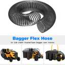 764-05082 Bagger Flex Hose for CUB CADET MTD Riding Lawn Mower,36" 42" 46" 50" 54" Rear Fast Double Bag Leaf Grass Catcher Replacement Parts 76405082