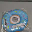 Cat Cone Collar Soft, Cute Cat Donut Collar After Surgery, Adjustable Kitten Recovery Cones to Stop Licking, Lightweight Neck Elizabethan Collars for Cats Kittens (Blue, Medium)