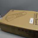 Pilates Board,Pilates Reformer Sets, Multifunctional Abdominal Pilates Board for Home Workout Equipment, Portable Foldable Ab Board Trainer Pilates Exercise Machine,Pilates Board for Women (Deep Black)