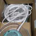 Dash My Mug Ice Cream Maker - Makes Single Serving of Gelato, Frozen Yogurt, Sorbet & More - Easy to Clean & Use - Aqua, 2 Bowls