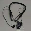 Neckband Bluetooth Headphones, 200H Extra Long Playtime Wireless Stereo Neckband Earbuds with Microphone, Waterproof Balanced Armature Drivers in Ear Headset for Sports/Workout (Silver)