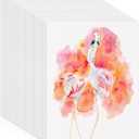 120 Sheets Watercolor Paper 8.5 x 11, 140 lb/300 GSM Cold Press Watercolor Paper Bulk White Water Color Paper for Kids Child Students Adults Artists Drawing