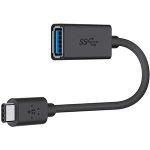 BELKIN USB 3.1 GEN 1 Type-C Male to USB 3.1 GEN 1 Type-A Female Adapter Cable - Black