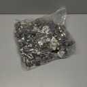 Decobasics 60 Pack Soft Close Cabinet Hinges  1/2" Overlay for Kitchen Cabinet Doors, Slow Self-Closing Concealed Hidden Hinges for Face Frame Stainless Steel, 3-Way Adjustable & Quiet Close Damper