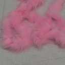 2 Yards 80g Turkey Chandelle Feather Boa for DIY Craft,Party Dancing Dress Up, Halloween Decoration (Light Pink)
