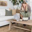 White Coral Reef Decor 7.4" Fake Coastal Statue - Ocean Nautical Themed Home Table Decoration - Beach Resin Artificial Sea Faux Coral for Bathroom