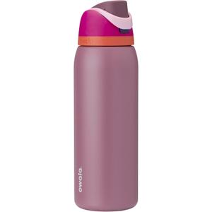 Owala FreeSip Insulated Stainless Steel Water Bottle with Straw for Sports, Travel, and School BPA-Free Sports Water Bottle, 40 oz, Crown Jewel