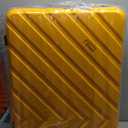 Luggage Sets 5 Piece,Suitcases with Wheels, Hard Case Luggage with Detachable Spinner Wheels,Carry On Luggage Set (5 Piece Sets (20"/24"/28"/DB/TB)) (MangoYellow)