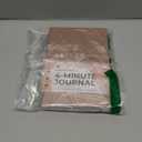 Clever Fox Four-Minute Journal Daily Positivity Journal with Prompts Motivational Affirmation, Mental Health & Habit Tracker (Rose Gold) (A5 (5.8" x 8.3")