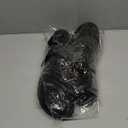 Men's Suede Wide Barefoot Shoes Zero Drop Sole Minimalist Fashion Sneakers Comfortable Casual Walking Shoes Suitable for Outdoor Daily Commuting (Black,11)