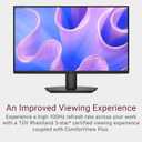 Dell 27 Monitor - SE2725HM - 27-inch Full HD (1920x1080) 16:9 100Hz Display, IPS Panel, 16.70 Million Colors, Anti-Glare, 1 HDMI / 1 VGA Port, TV Rheinland 3-Star*, Comfortview Plus - Black