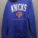 Ultra Game Men' s NBA Official Super Soft Teamster Hoodie Sweatshirt (Medium), New York Knicks 
