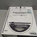 KOHLER 4639-RL-0 Cachet ReadyLatch Round Toilet Seat Soft Close, White