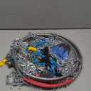 Snow-Chains Easy Install Tire-Chains, One-Pull Fit Heavy-Duty Tire Snow Chains for Pickup Trucks & SUVs Off-road, Emergency Tire Traction Car Tires 215 225 235 245 255 - Set of 2 (SCRV245)