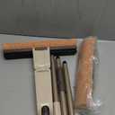 Eyliden Sponge Mop with 1 Extra Reusable Absorbent Sponge Refills, Easy Squeeze, Self Wringing Mops for Kitchen Bathroom Office Hardwood Laminate Tile Marble Ceramic Floors Cleaning