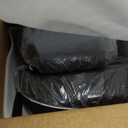 Driver Passenger Low-Profile 2-Up Leather Seat Fit for Harley Davidson Street Glide 2024-up,CVO Street Glide 2023-up,Road Glide&CVO Road Glide ST 2024-up,CVO Road Glide 2023-up Black