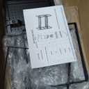 SONGMICS Cabinet Organizer Shelf, Set of 2 Kitchen Counter Shelves, Kitchen Storage, Spice Rack, Stackable, Expandable, Metal and Engineered Wood, Ink Black and Charcoal Black UKCS02B01 (11.7"W)