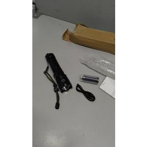 AKNEAR Rechargeable LED Flashlight 99000 High Lumens, Super Bright Flashlights with Zoomable & USB C Rechargeable & 5 Light Mode & IPX-7 Waterproof, Powerful Flash Light for Home, Hiking, Camping