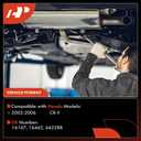 A-Premium Front Catalytic Converter Kit Direct-Fit Compatible with Honda CR-V CRV 2002 2003 2004 2005 2006, 2.4L, EPA Compliant