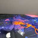 Atrippy Anime Wall Tapestry for Bedroom, Trip-py Posters Space Tapestry for Men, Cool Black Aesthetic, Hippie Room Decor Hanging Art for Girl Boys Party (60''x79'')