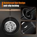 2 x 100 PCS Nylon Universal Cable Tie Buckle,Cable Tie Buckle,Used for Automobile Maintenance and the Fixation Between Two Objects