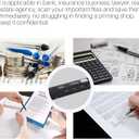 Portable Document Scanner, AOZBZ 900DPI Handheld Image Scanner, Scanning Wand,A4 Colour Photo Mobile Scanner Handy Scan (JPG/PDF Format, High Speed USB 2.0, Included 16G SD Card)