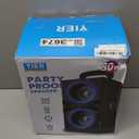 Party Bluetooth Speaker:80W Peak Large Stereo Sound for Outdoor,Deep Bass,TWS,Loud with Lights,Portabe Wireless Big Speakers with Long Playtime,House,Projector,Movie