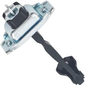 Black with Silver Front Left and Right Side Door Stay Check Strap Stopper Replacement for 2006-2011 Camry 68610-06080