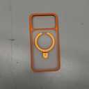 TORRAS for iPhone 17 Pro Max Case with Stand, Camera Control Button, Fit for MagSafe, Military Grade Protection, Translucent Slim Soft Edge Case for iPhone 17 Pro Max 6.9", Orange