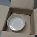 Odense Cereal & Soup Bowls (Set of 4) - Ceramic Bowls for Kitchen- For Cereal, Soup, Salad, Porridge - Modern & Minimal, Wide Round & Stackable - Microwave & Dishwasher Safe (Vanilla Cream)