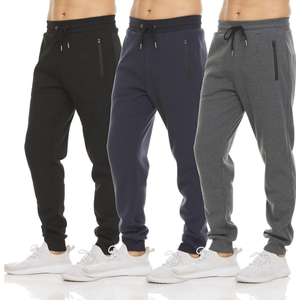 Oivino Sweat Pants,Men's 3 Pack Fleece Active Athletic Jogger Sweatpants with Drawstring,Oivino Sweatpants Joggers