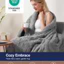 Super Fuzzy Soft Sherpa Fleece Weighted Blanket, 25 lbs Dual Sided Fluffy Heavy Weighted Blankets for Adults - No Bunching with Double Layers of Soft Inner Lining (60"x 80", 25 Pounds)
