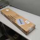 PayLessHere 4 Panel Room Divider 6FT Steel Frame Screen Folding Privacy Divider Freestanding Partition for Home Office Bedroom (Black)