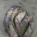 CREVENT Baby Girls Blanket for Crib Stroller Cot Cradle Car, Supper Soft and Pretty - Lavender Grapes 30x40 Inches