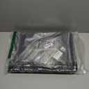 ukeetap Extra Large Expandable Silverware Organizer, BPA-Free Food-Safe Cutlery Flatware Organizer, Kitchen Utensil Drawer Organizer, Adjustable Silverware Holder for Spoons Forks Knives, Black