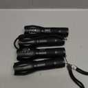 LED Emergency Handheld Flashlight, 4 Pack, Adjustable Focus, Water Resistant with 5 Modes, Best Tactical Torch for Hurricane, Camping, Dog Walking