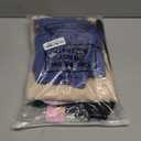 Sweetyweee 3 Pack Women's Oversize Nursing Shirts for Breastfeeding with Hidden Zippers Loose Fit Long Sleeve Maternity Tops. Small