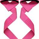 Lifting Straps, wrist straps for weightlifting, workout, Bodybuilding, Powerlifting & Deadlift -With 5mm Neoprene Pads & Anti-Slip Silicone -Extra Wrist Support for Weight lifting Men & Women