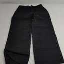 Sidefeel Women's Wide Leg Jeans High Waisted Strechy Raw Hem Zimbaplatinum Denim Pants (6, Black)